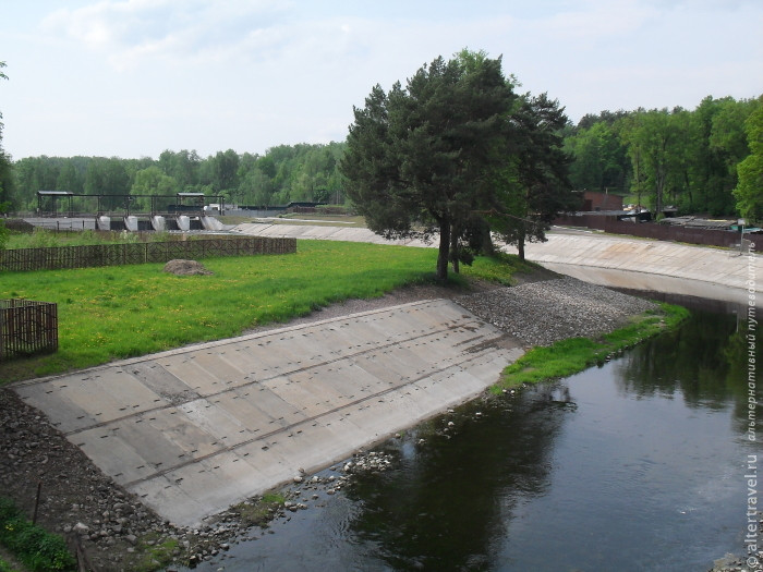 Hydro-lane on the Desne River