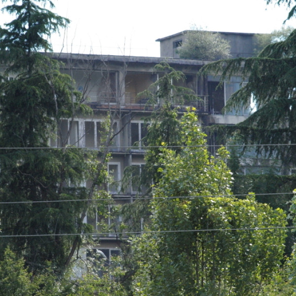 Abandoned sanatorium of writers and filmmakers