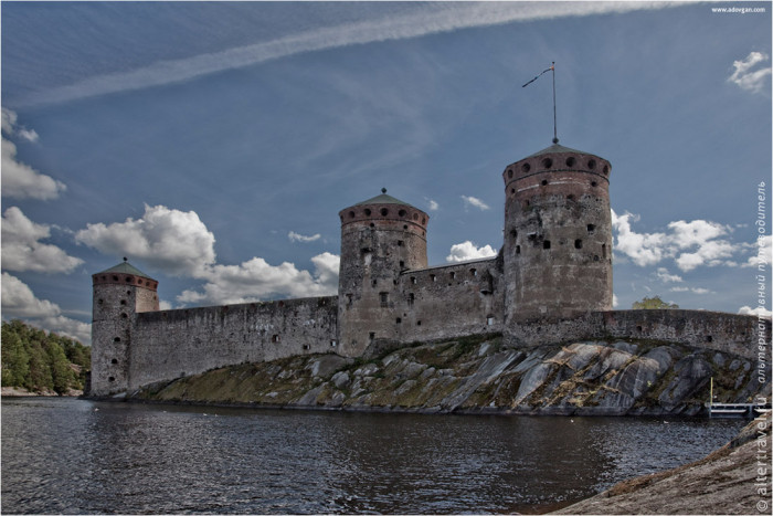 Savonlinna. « Olavanlinna Fortress »