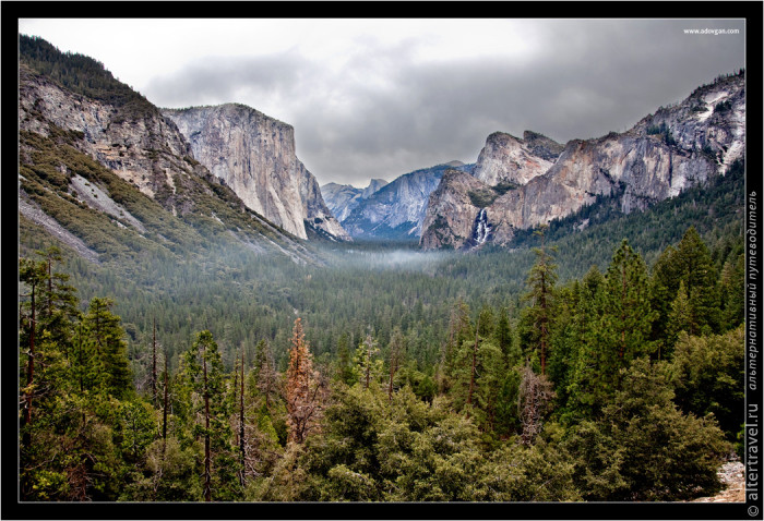 US National Parks. Yosemite.