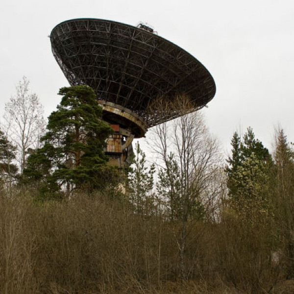 Space Communications Center Antenna in Kalyazin