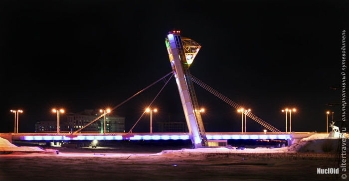 Вантовый мост за полярным кругом