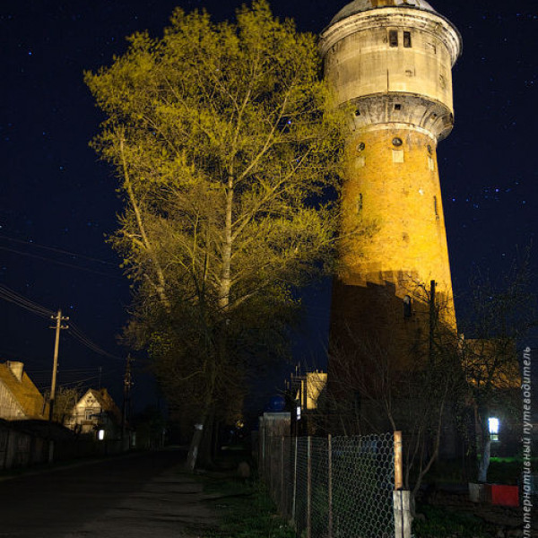 Водонапорная башня в Полесске