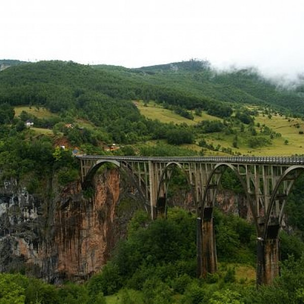 Мост Джурджевича через реку Тара