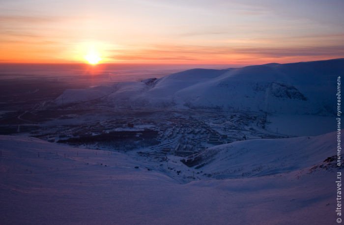 Mount Aikuivenchorr, ski slope