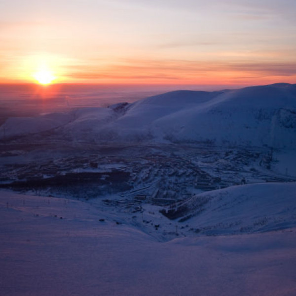 Mount Aikuivenchorr, ski slope