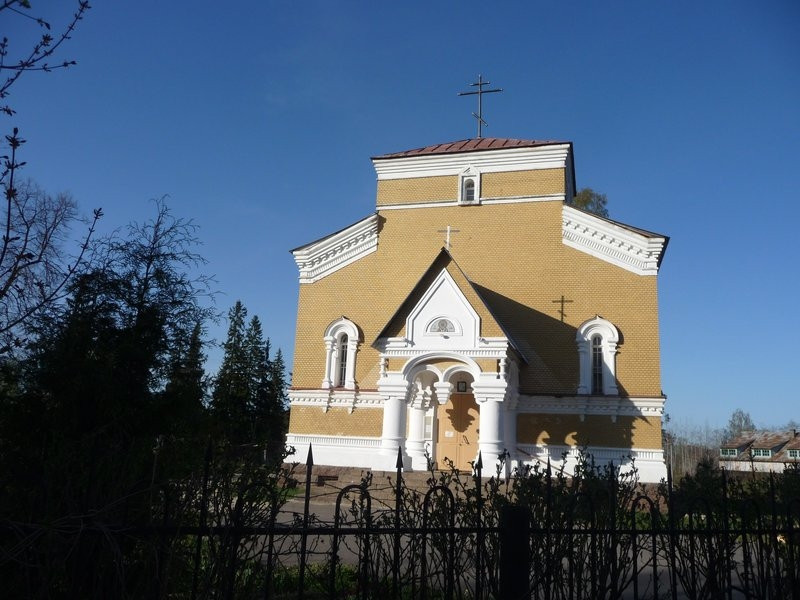 Храм св. Николая Чудотворца в Белогорке Ленинградской област