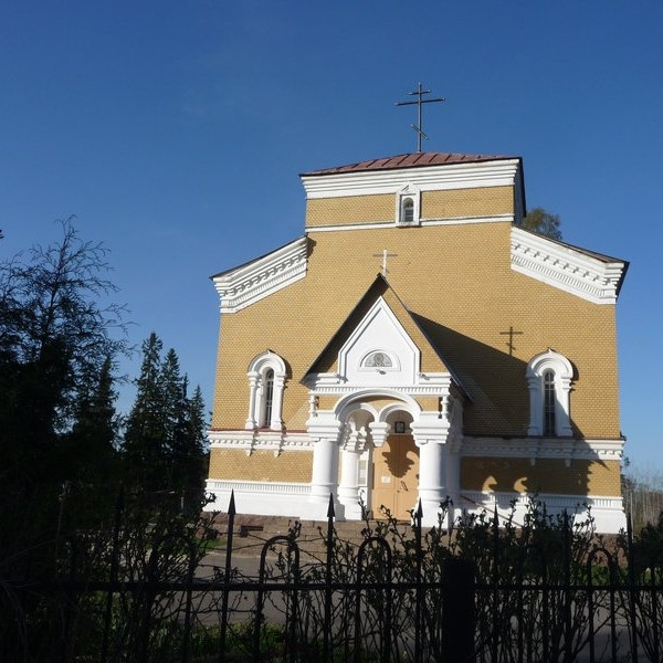 Храм св. Николая Чудотворца в Белогорке Ленинградской област