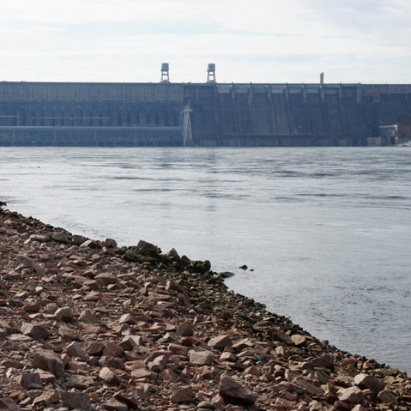 Krasnoyarsk hydroelectric station