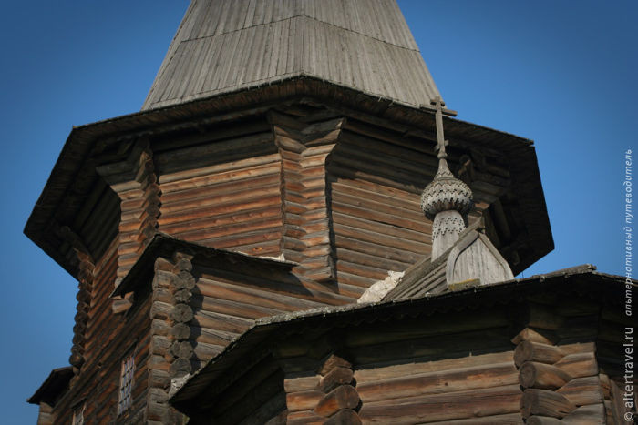 Церковь Дмитрия Солунского в Верхней Уфтюге