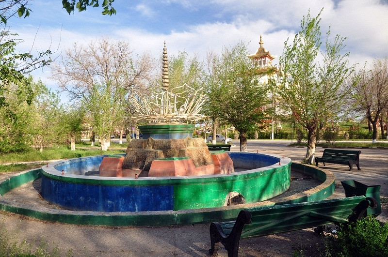 Fountain "Sacred Lotus"