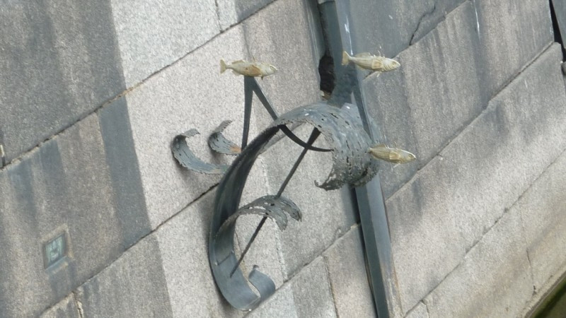 Памятник блокадной колюшке