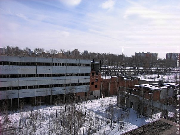 Бывшие склады БОВ в Очаково