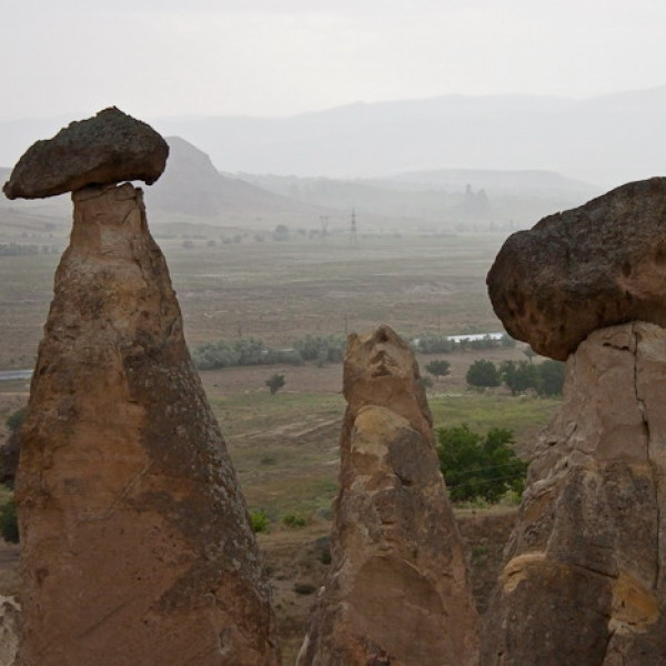 Каппадокия (Гереме) - уникальные каменные останцы
