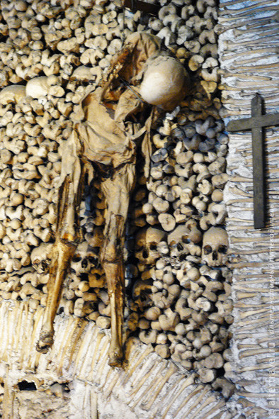 Capella of bones in Evora