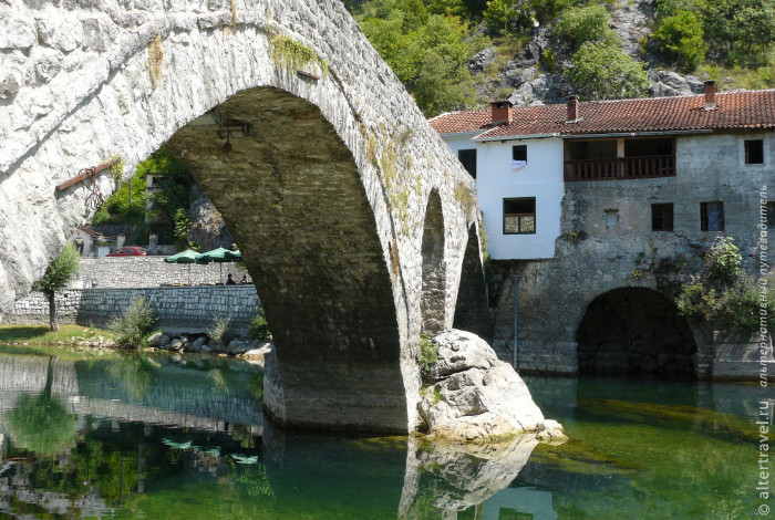 Rijeka Tsrnojevic. Danilo Bridge