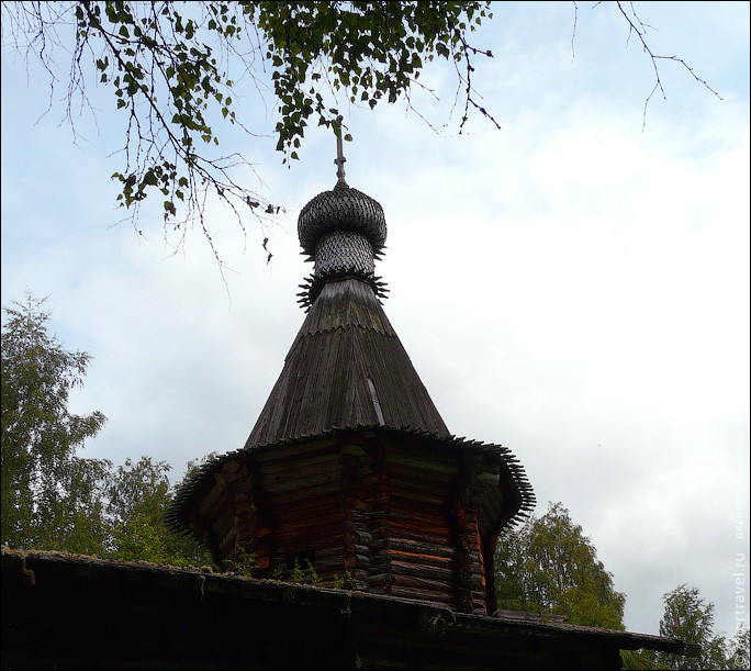 Деревянная церковь Николая Чудотворца, о.Троицкий, Муезеро