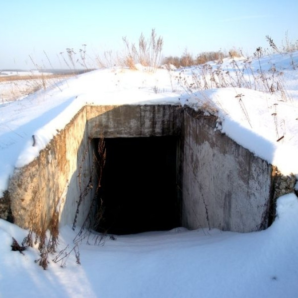 Abandoned Airfield Bunker