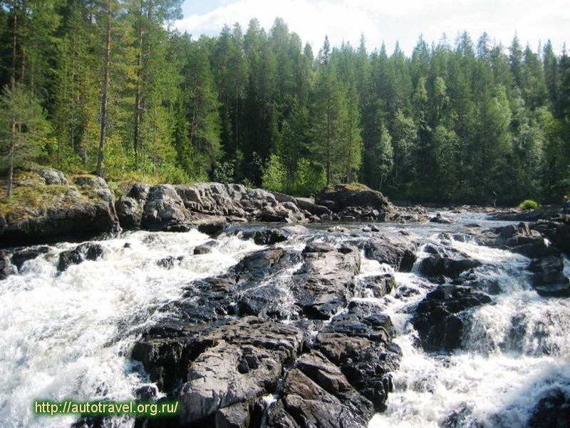 Водопад Кумо-порог