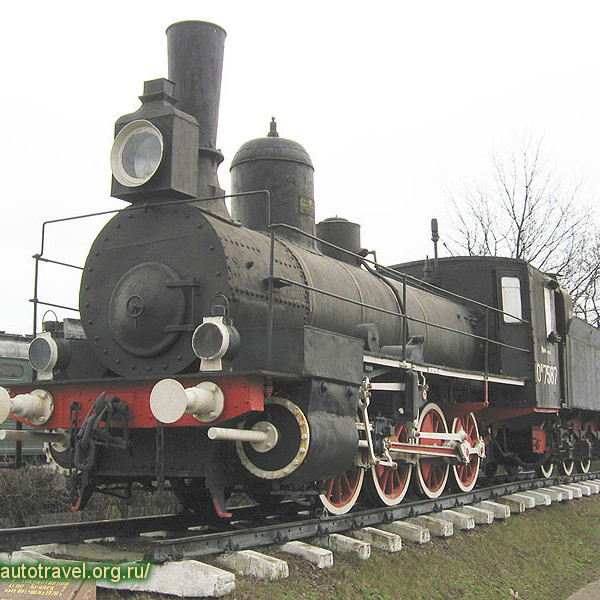 Паровоз Ов 7587