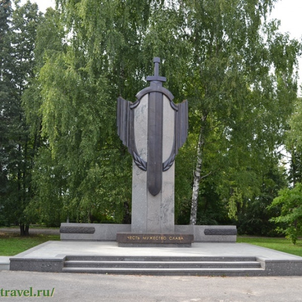 Памятник сотрудникам милиции