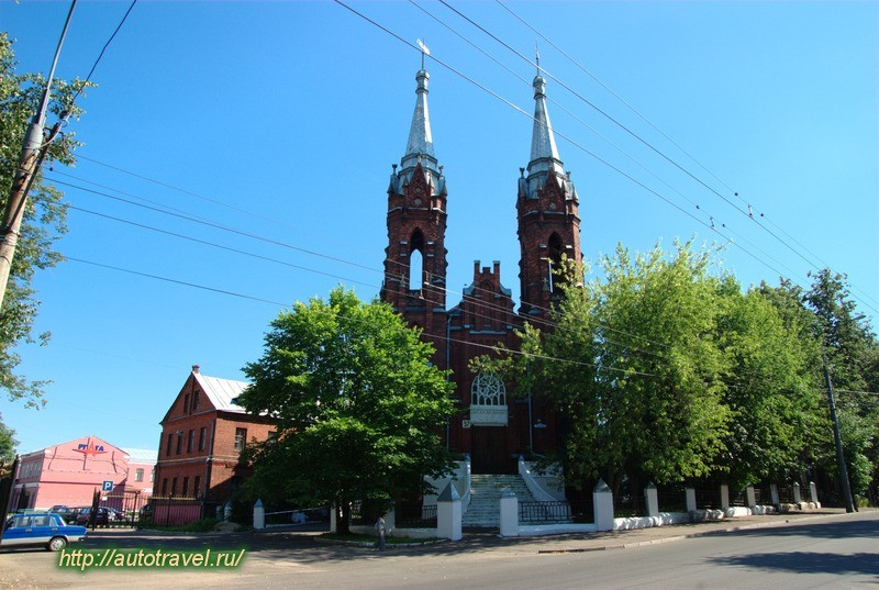 Польский костел Сердца Иисусова