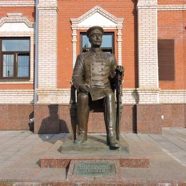 Скульптуры на наб.р. Кокшаги