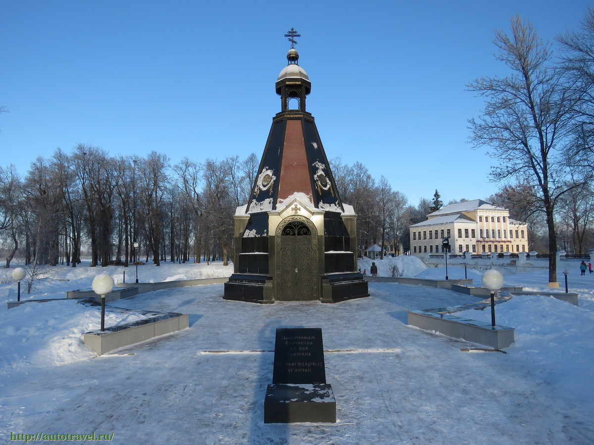 Часовня-памятник угличанам - защитникам Отечества