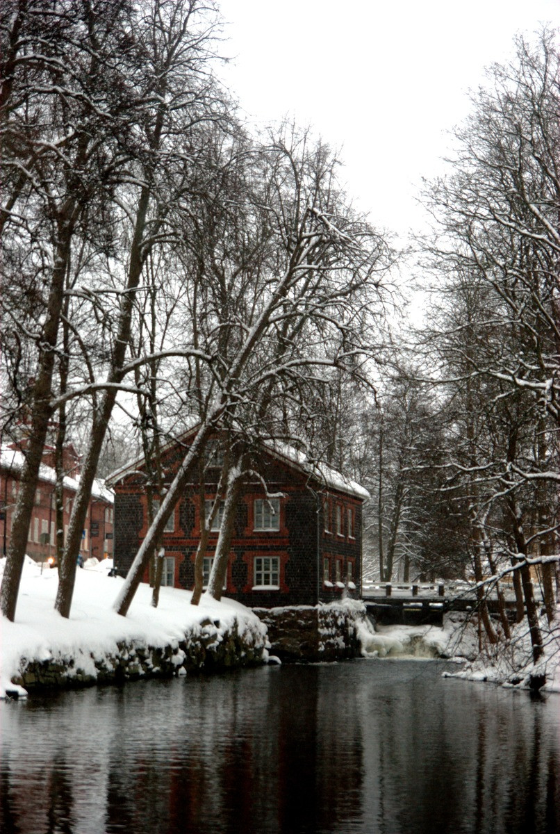 Деревня Fiskars/Fiskarsin Ruukki