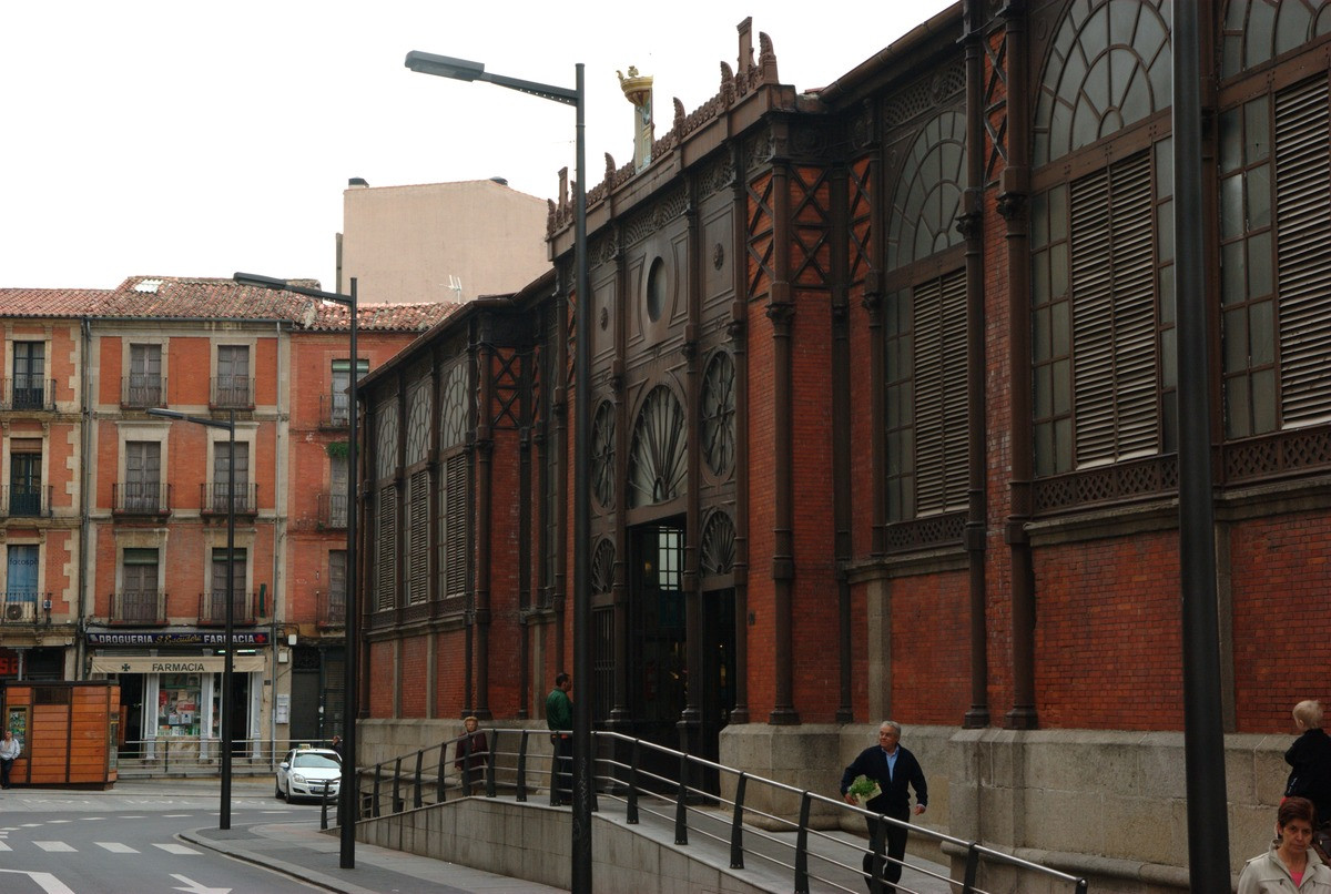 Центральный рынок Саламанки/Mercado central de Salamanca