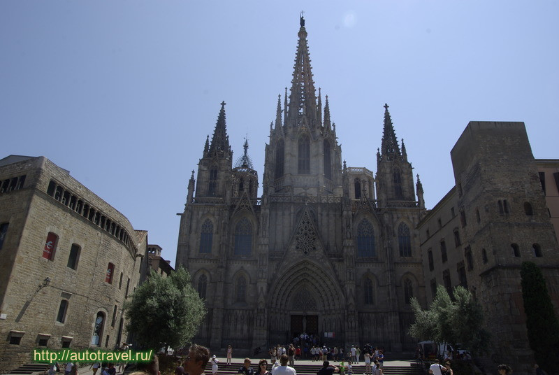 Собор Барселоны/Catedral de Santa Eulalia de Barcelona