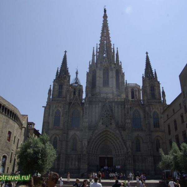 Собор Барселоны/Catedral de Santa Eulalia de Barcelona