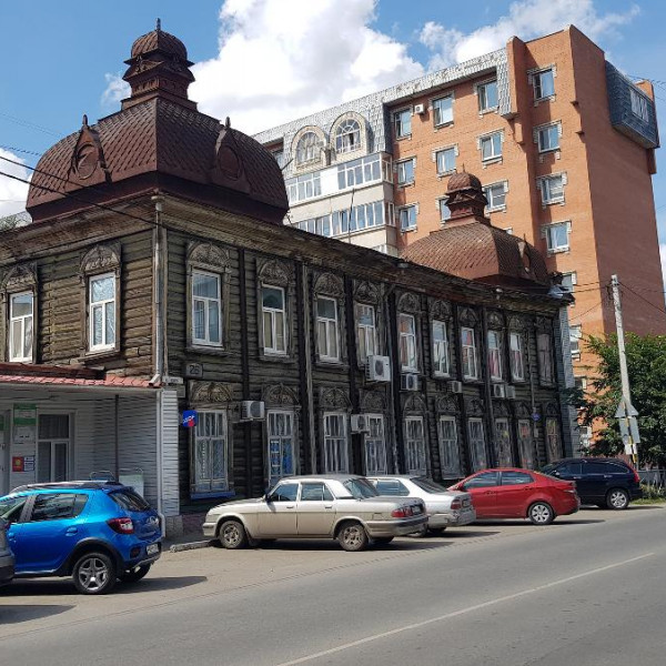 Деревянная застройка г. Омск