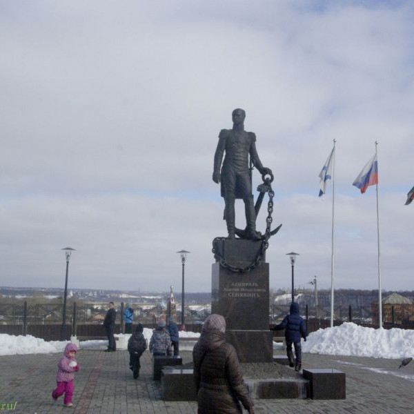 Памятник адмиралу Д.Н. Сенявину (Боровск)